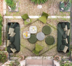 Модульный диван Sabi фабрика Paola Lenti