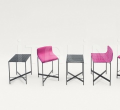 Барный стул Heron Барный стул Heron фабрика Paola Lenti