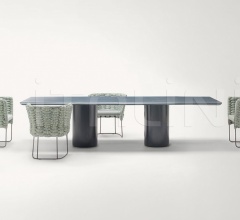 Стол обеденный Gon Outdoor фабрика Paola Lenti