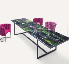 Стол обеденный Sciara фабрика Paola Lenti