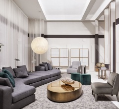 Модульный диван HAROLD фабрика Meridiani