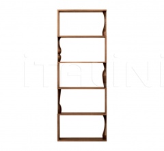 Книжный стеллаж Perbacco 6204/F Книжный стеллаж Perbacco 6204/F фабрика Morelato