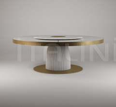Стол обеденный Dione lazy susan Стол обеденный Dione lazy susan фабрика Paolo Castelli