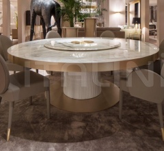 Стол обеденный Dione lazy susan Стол обеденный Dione lazy susan фабрика Paolo Castelli