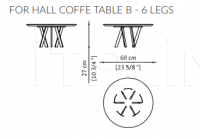 Кофейный столик For Hall Coffee Tables Paolo Castelli