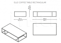 Журнальный столик Elle Collection Coffee Table Paolo Castelli