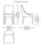 Стул Audrey Chair Paolo Castelli