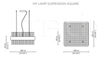 Подвесной светильник My Lamp Suspension Paolo Castelli