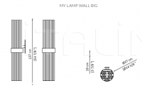 Настенный светильник My Lamp Wall Paolo Castelli