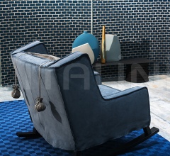 Итальянские Гостиная - Кресло ROCKING HOUSSE Итальянские Гостиная - Кресло ROCKING HOUSSE фабрика Baxter