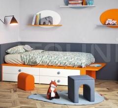 Итальянские Детская - Кровать INDY Equipped bed Итальянские Детская - Кровать INDY Equipped bed фабрика Nidi