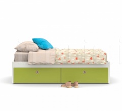 Итальянские Детская - Кровать Equipped platform bed Итальянские Детская - Кровать Equipped platform bed фабрика Nidi