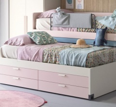 Итальянские Детская - Кровать Equipped platform bed Итальянские Детская - Кровать Equipped platform bed фабрика Nidi