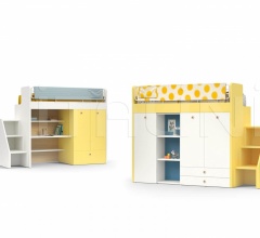 Итальянские Детская - Кровать ERGO bunk bed Итальянские Детская - Кровать ERGO bunk bed фабрика Nidi