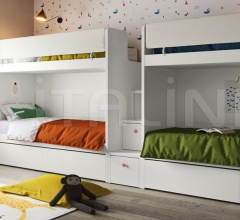 Итальянские Детская - Кровать ERGO bunk bed Итальянские Детская - Кровать ERGO bunk bed фабрика Nidi