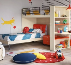 Итальянские Детская - Кровать ERGO bunk bed Итальянские Детская - Кровать ERGO bunk bed фабрика Nidi