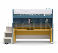 Итальянские Детская - Кровать SLOT sliding bunk bed Итальянские Детская - Кровать SLOT sliding bunk bed фабрика Nidi