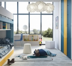 Итальянские Детская - Кровать SLOT sliding bunk bed Итальянские Детская - Кровать SLOT sliding bunk bed фабрика Nidi