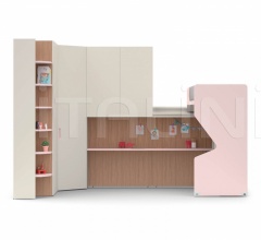 Итальянские Детская - Кровать Sliding loft beds Итальянские Детская - Кровать Sliding loft beds фабрика Nidi