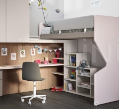 Итальянские Детская - Кровать Sliding loft beds Итальянские Детская - Кровать Sliding loft beds фабрика Nidi