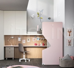 Итальянские Детская - Кровать Sliding loft beds Итальянские Детская - Кровать Sliding loft beds фабрика Nidi