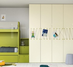 Итальянские Детская - Шкаф Hinged door Итальянские Детская - Шкаф Hinged door фабрика Nidi