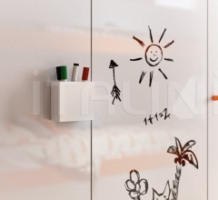 Итальянские Детская - Шкаф Graphic Hinged door Итальянские Детская - Шкаф Graphic Hinged door фабрика Nidi