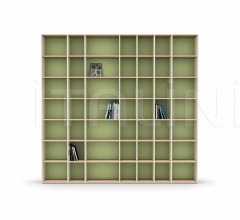 Итальянские Стеллажи и полки - Книжный стеллаж LUCE bookcase Итальянские Стеллажи и полки - Книжный стеллаж LUCE bookcase фабрика Nidi