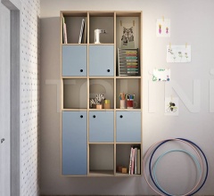 Итальянские Стеллажи и полки - Книжный стеллаж LUCE bookcase Итальянские Стеллажи и полки - Книжный стеллаж LUCE bookcase фабрика Nidi