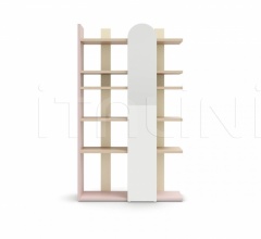 Итальянские Стеллажи и полки - Книжный стеллаж SURFY bookcase Итальянские Стеллажи и полки - Книжный стеллаж SURFY bookcase фабрика Nidi