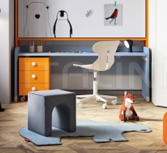 Итальянские Письменные столы - Письменный стол Shaped sliding desk Итальянские Письменные столы - Письменный стол Shaped sliding desk фабрика Nidi