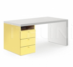 Итальянские Письменные столы - Письменный стол Desk with side panels Итальянские Письменные столы - Письменный стол Desk with side panels фабрика Nidi
