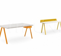 Итальянские Письменные столы - Письменный стол Desk with Ask legs Итальянские Письменные столы - Письменный стол Desk with Ask legs фабрика Nidi