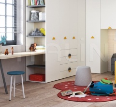 Итальянские Письменные столы - Письменный стол Desk with Ask legs Итальянские Письменные столы - Письменный стол Desk with Ask legs фабрика Nidi