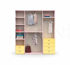 Итальянские Детская - Гардероб Demo walk-in closet Итальянские Детская - Гардероб Demo walk-in closet фабрика Nidi