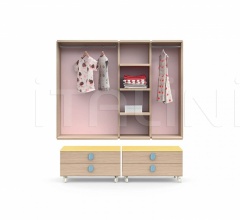 Итальянские Детская - Гардероб Demo walk-in closet Итальянские Детская - Гардероб Demo walk-in closet фабрика Nidi