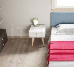 Итальянские Тумбочки - Тумбочка Woody bedside table фабрика Nidi