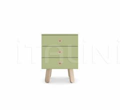 Итальянские Тумбочки - Тумбочка Lolly bedside table фабрика Nidi