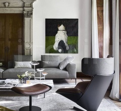 Модульный диван Michel Effe фабрика B&B Italia