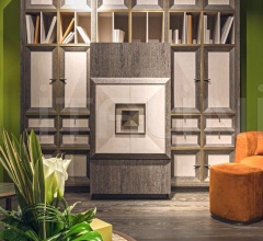 Итальянские Гостиная - Модульный стеллаж New Quadro Итальянские Гостиная - Модульный стеллаж New Quadro фабрика Annibale Colombo