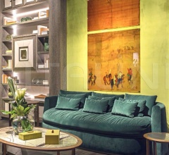 Итальянские Гостиная - Модульный стеллаж New Quadro Итальянские Гостиная - Модульный стеллаж New Quadro фабрика Annibale Colombo