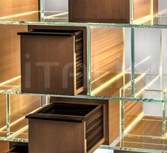 Итальянские Стеллажи - Книжный стеллаж D 1628 - Mettitutto фабрика Annibale Colombo