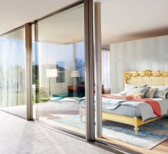 Кровать 60200/TG19 фабрика Angelo Cappellini