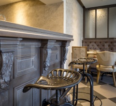 Барный табурет DB004629 Барный табурет DB004629 фабрика Dialma Brown