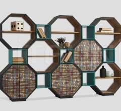 Книжный стеллаж DB005513 Книжный стеллаж DB005513 фабрика Dialma Brown