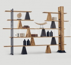 Книжный стеллаж DB004490 Книжный стеллаж DB004490 фабрика Dialma Brown