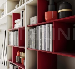 Итальянские Гостиная - Стеллаж Logiko floor standing bookcase Итальянские Гостиная - Стеллаж Logiko floor standing bookcase фабрика Jesse