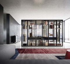 Итальянские Гостиная - Книжный шкаф Paspartu bookcase Итальянские Гостиная - Книжный шкаф Paspartu bookcase фабрика Jesse