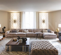 Итальянские Пуфы - Пуф HYATT Итальянские Пуфы - Пуф HYATT фабрика Casamilano