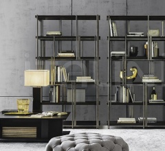 Итальянские Стеллажи - Книжный стеллаж MONDRIAN 17 фабрика Casamilano